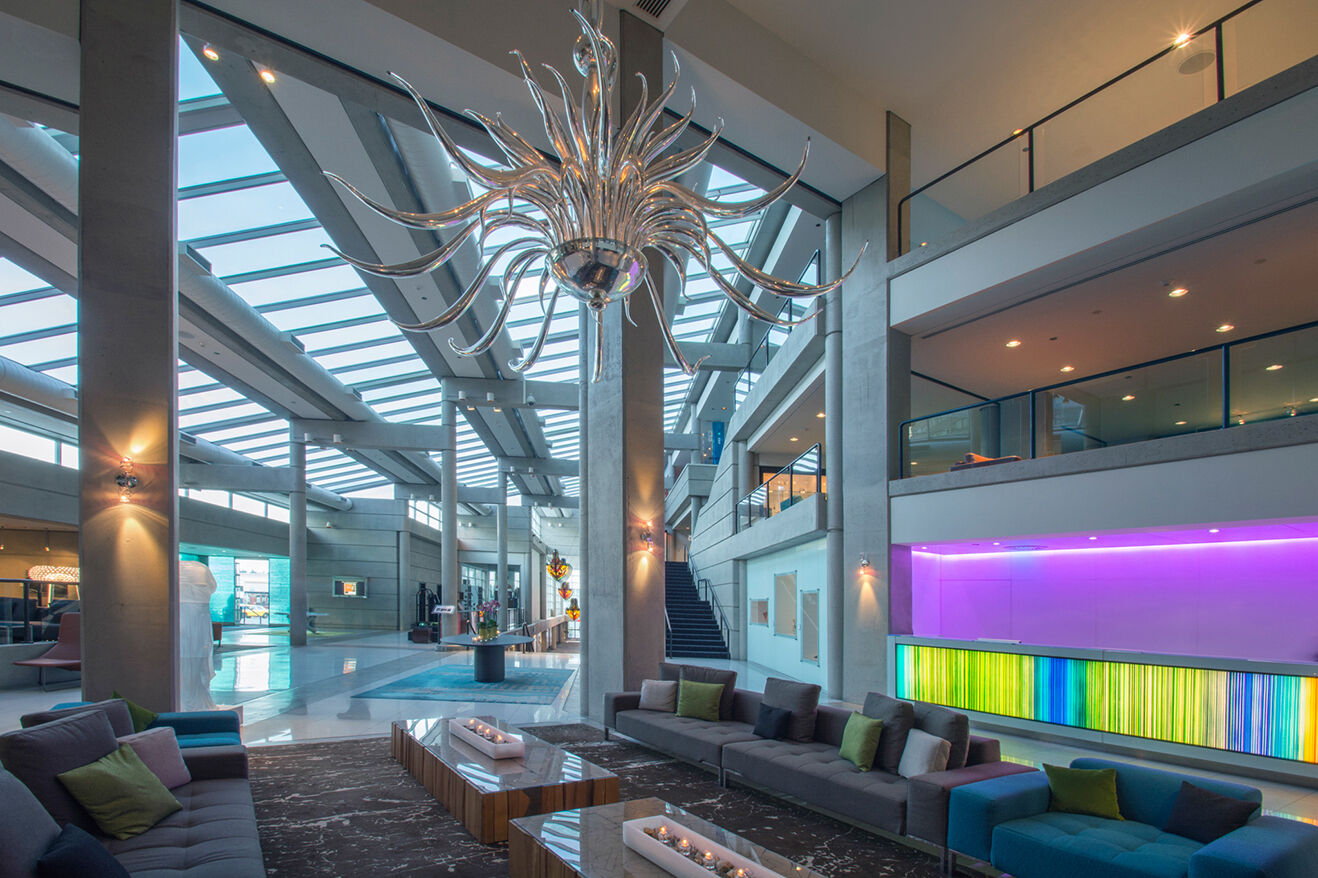 טקומה Hotel Murano מראה חיצוני תמונה The lobby of the Renaissance Boston Harbor Hotel